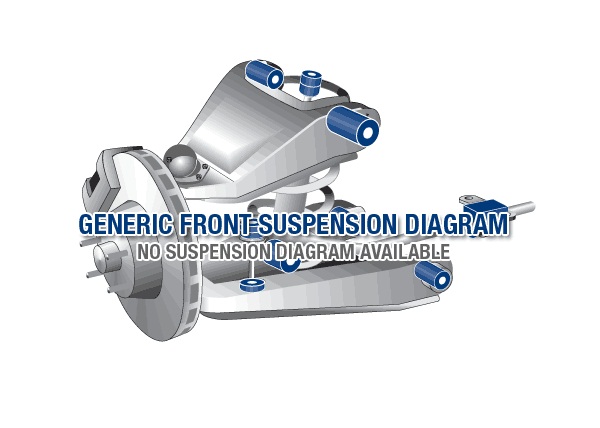Front suspension diagram for    