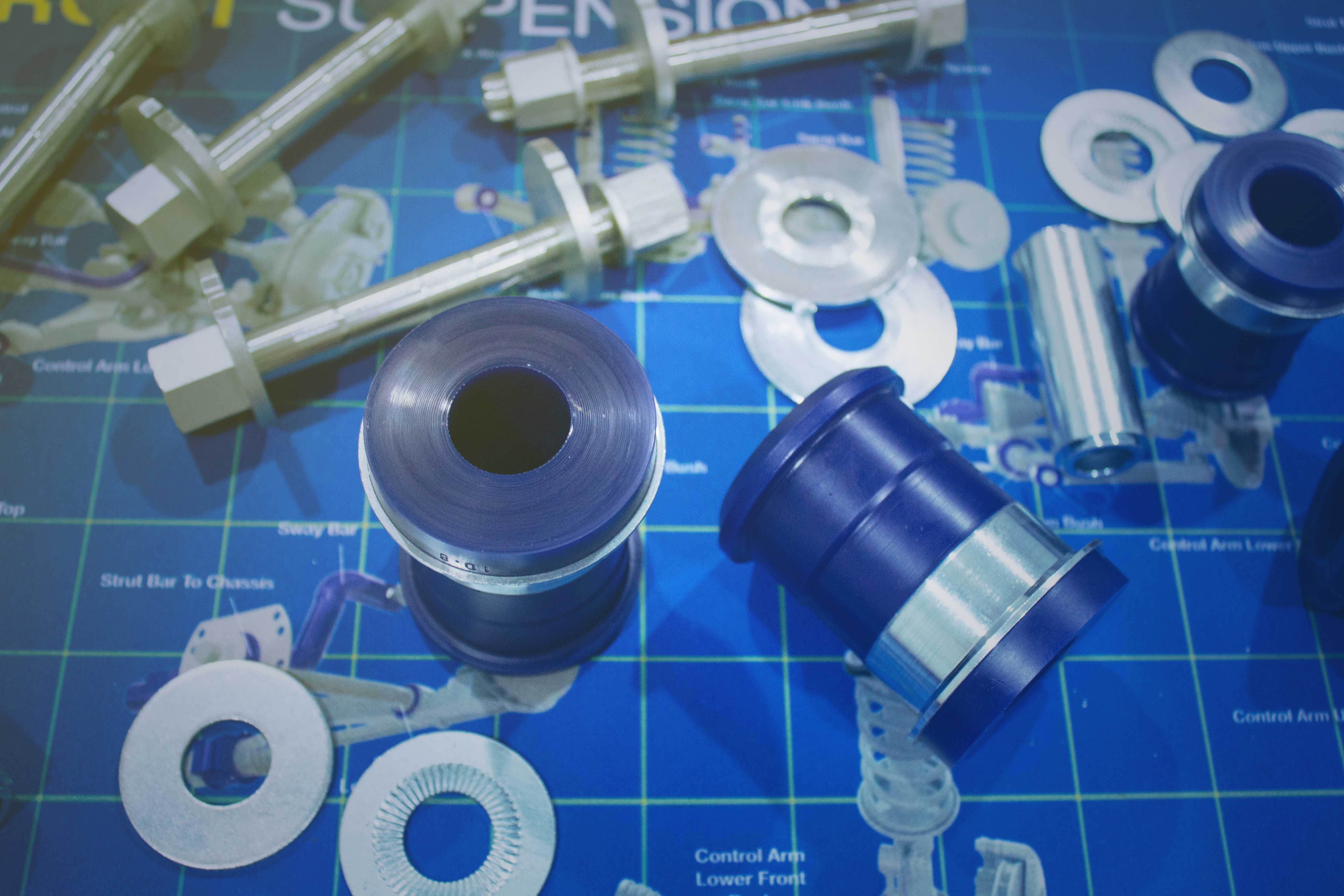 Toyota Hilux & Fortuner 2015-on Front Lower Control Arm Bushing Kits & Camber Bolts