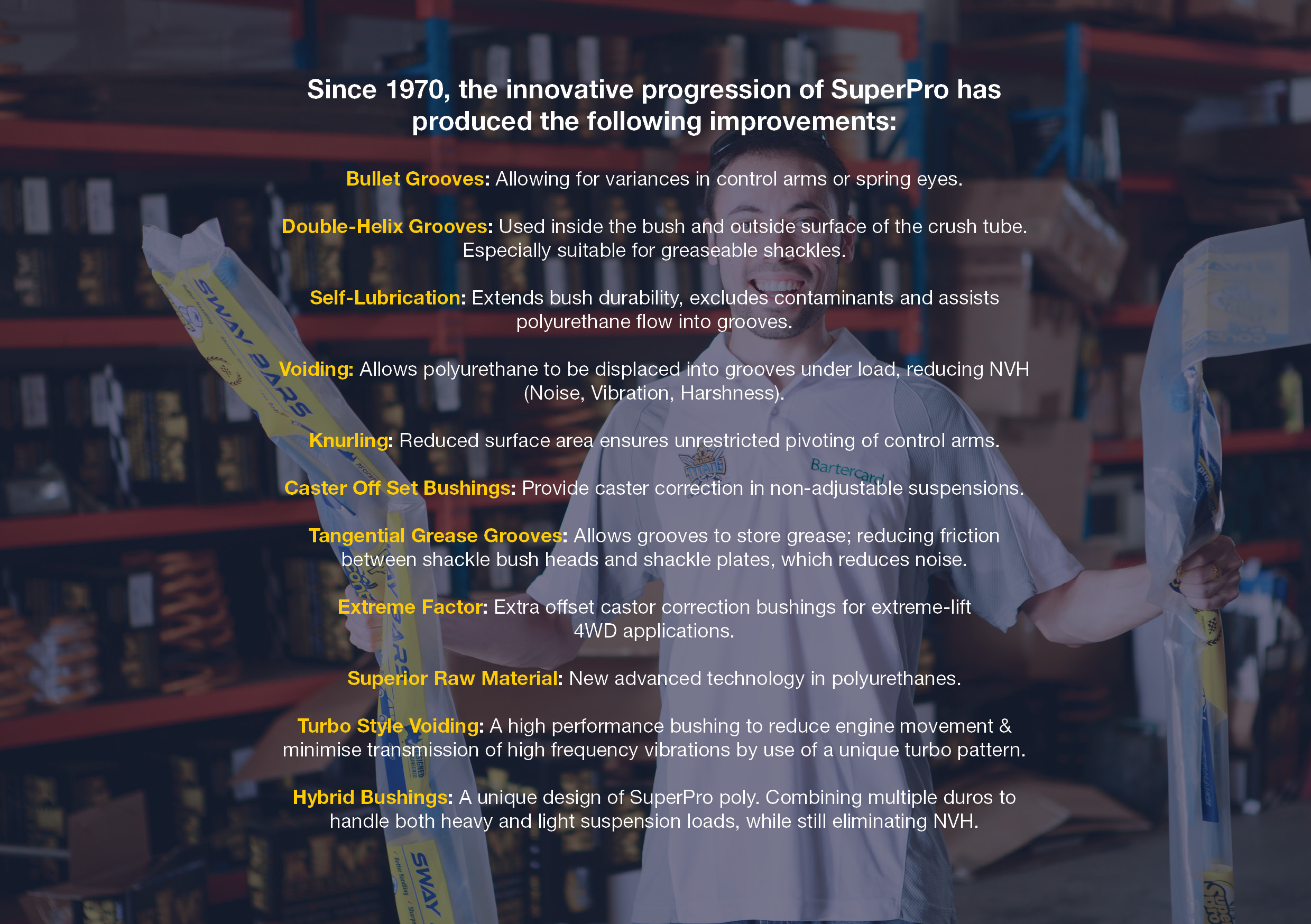 SuperPro Bushing Innovations